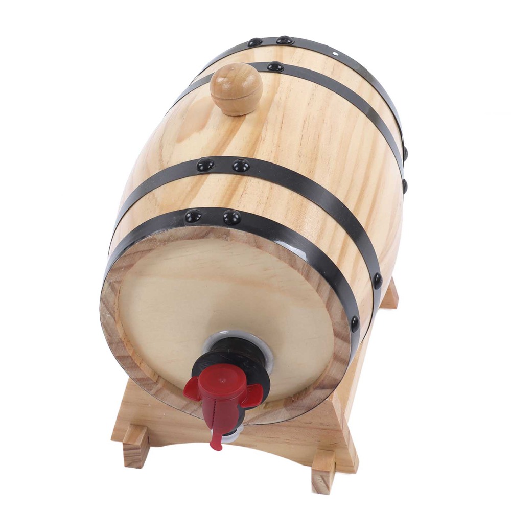 Wine Whiskey Beer - 7 barils à vin vintage en