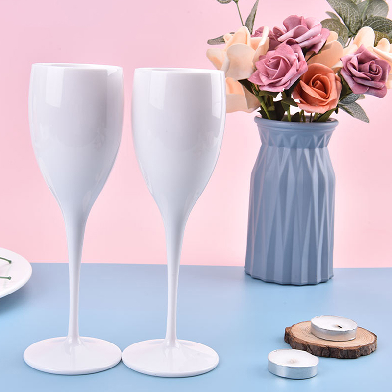 Wine Whiskey Beer - Flûtes à Champagne en Plastique, Verres