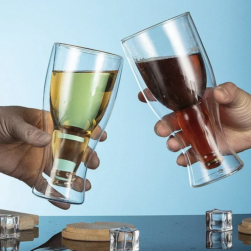 Wine Vodka Beer - Tasse de verre à vin de