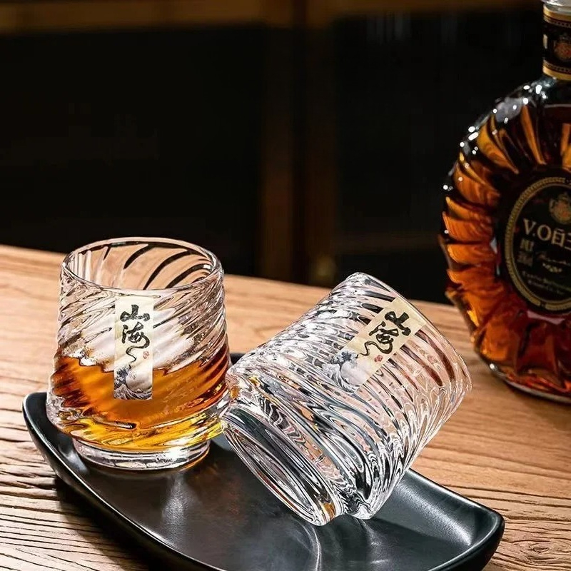 Wine Whiskey Beer - Ensemble de verres à whisky en