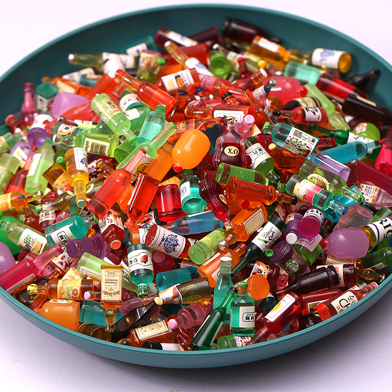 Wine Mix With Beer - Mini bouteille de vin en résine