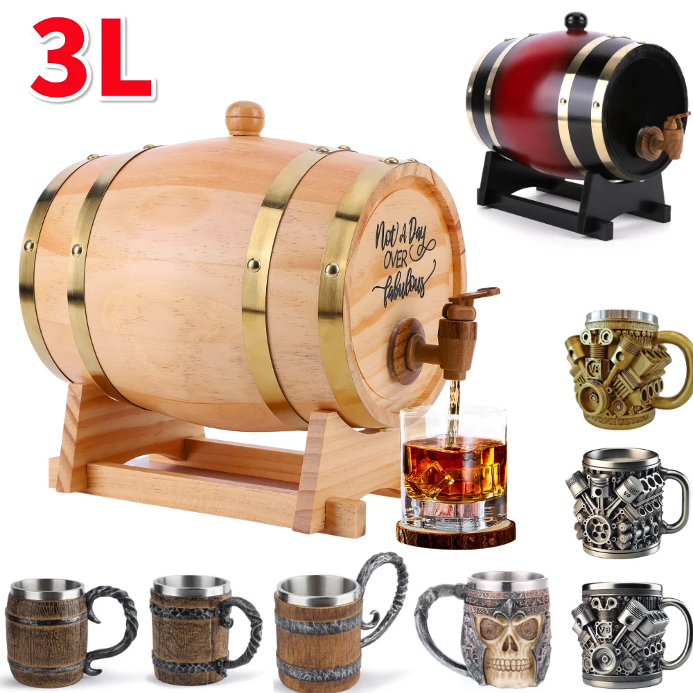 Baril de whisky en bois de 3L  - Wine Whiskey Beer avis et prix