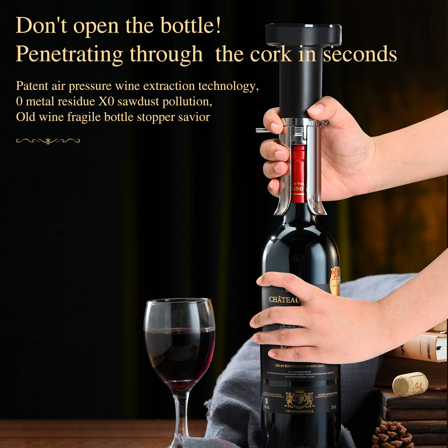 Tire-bouchon décapsuleur pour  - Decanter Aerator Set avis et prix