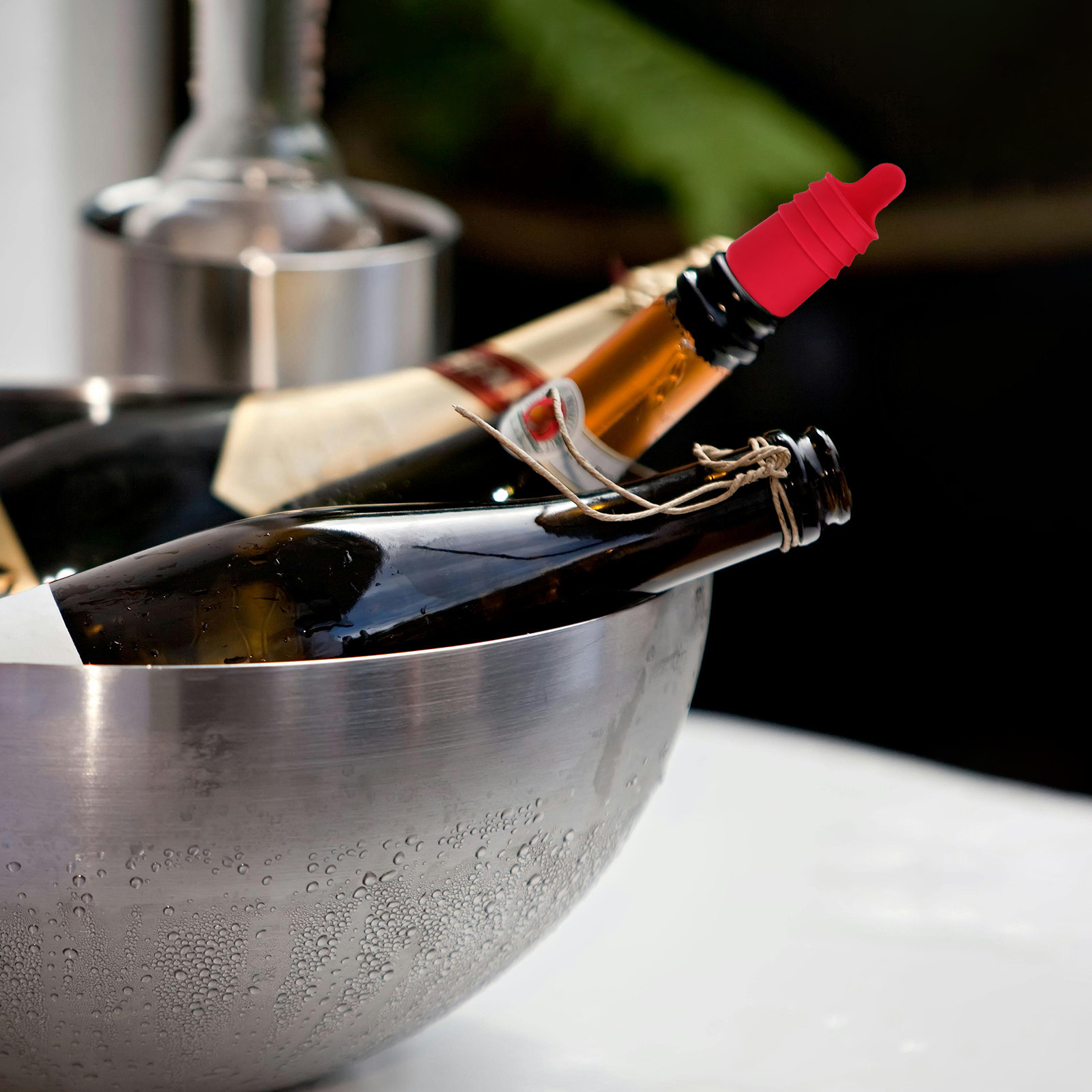 Lot de 4 bouchons de bouteille - Wine To Beer To Liquor avis et prix