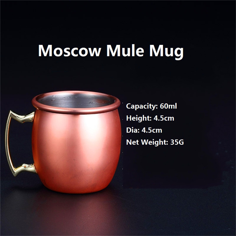 Verre à shot Moscow Mule plaqu - Wine Vodka Beer avis et prix