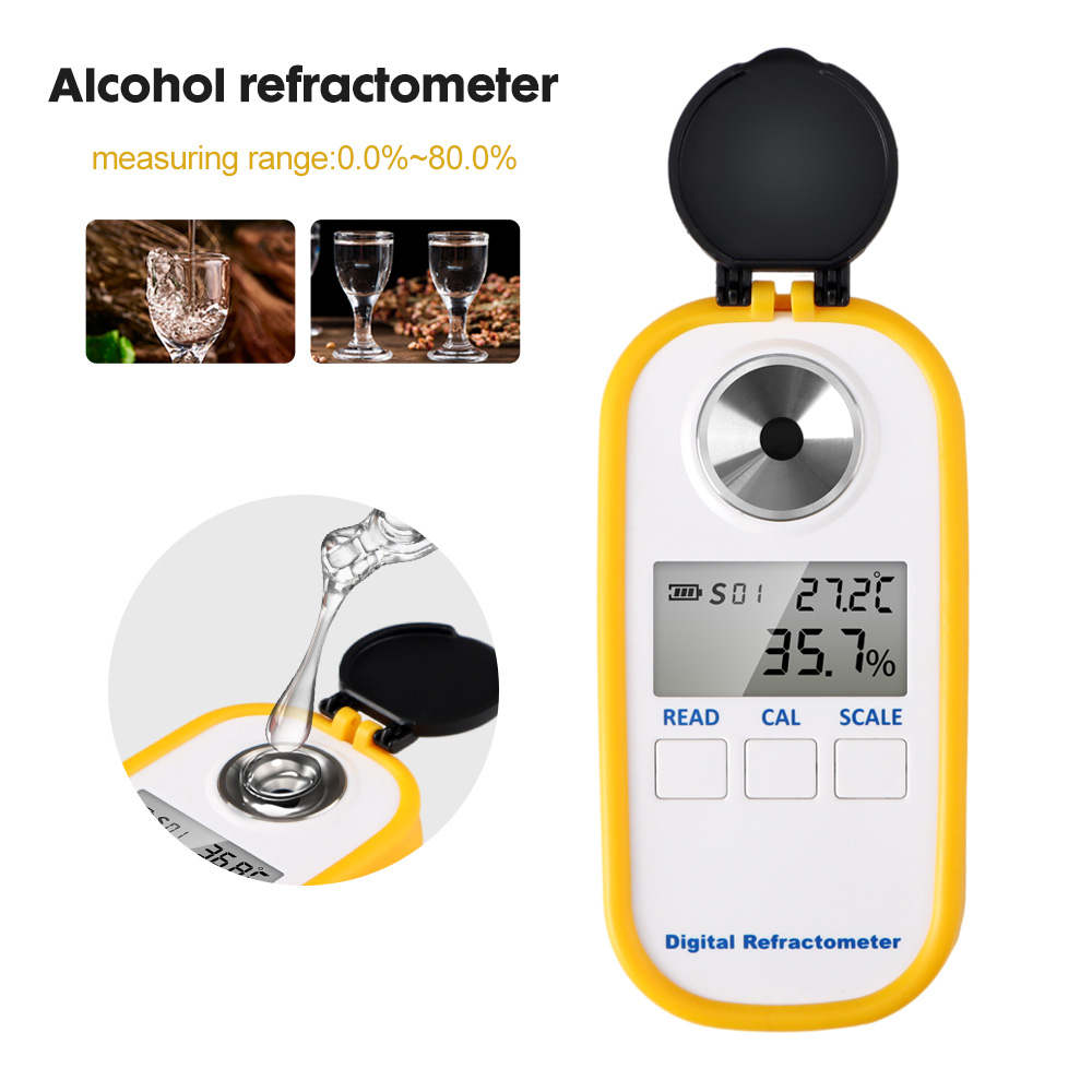 Réfractomètre numérique d'alco - Wine To Beer To Liquor avis et prix