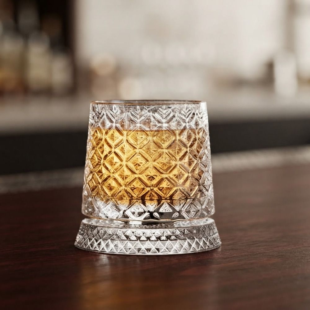 Verre à vin rotatif à 360 degr - Wine To Beer To Liquor avis et prix