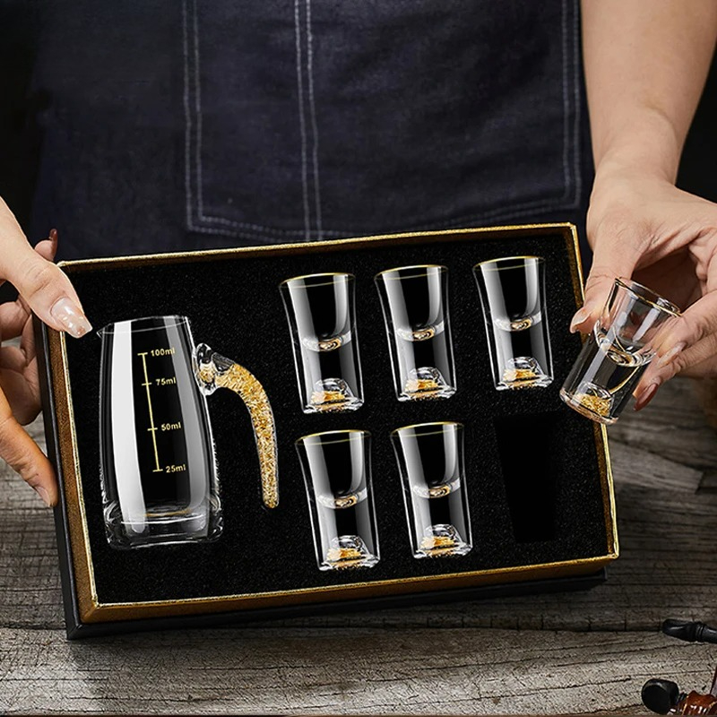 Ensemble de 2/7 verres à lique - Wine Vodka Beer avis et prix