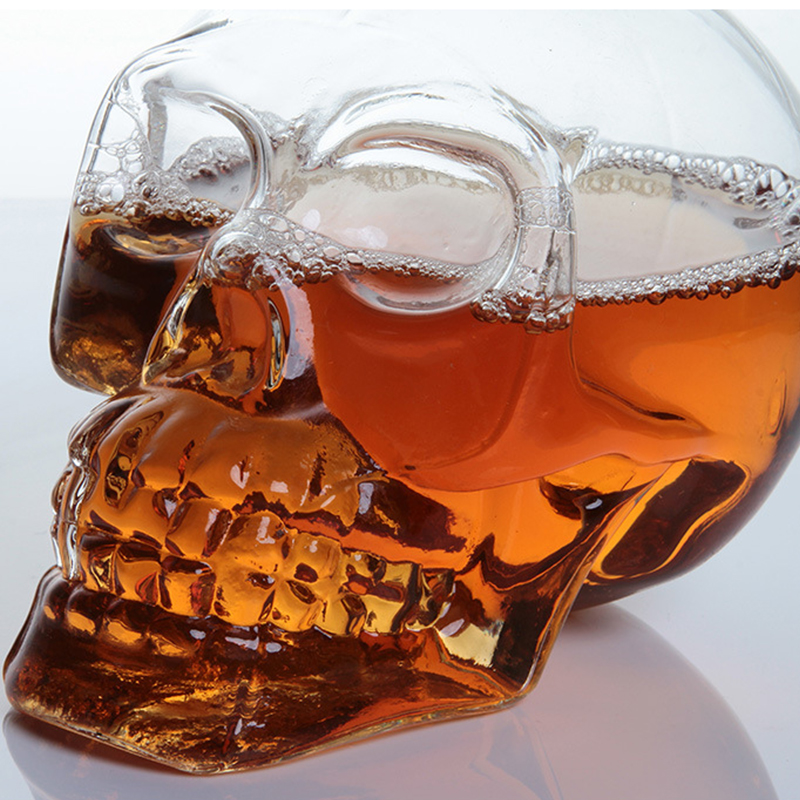 Décanteur tête de mort créatif - Wine Vodka Beer avis et prix