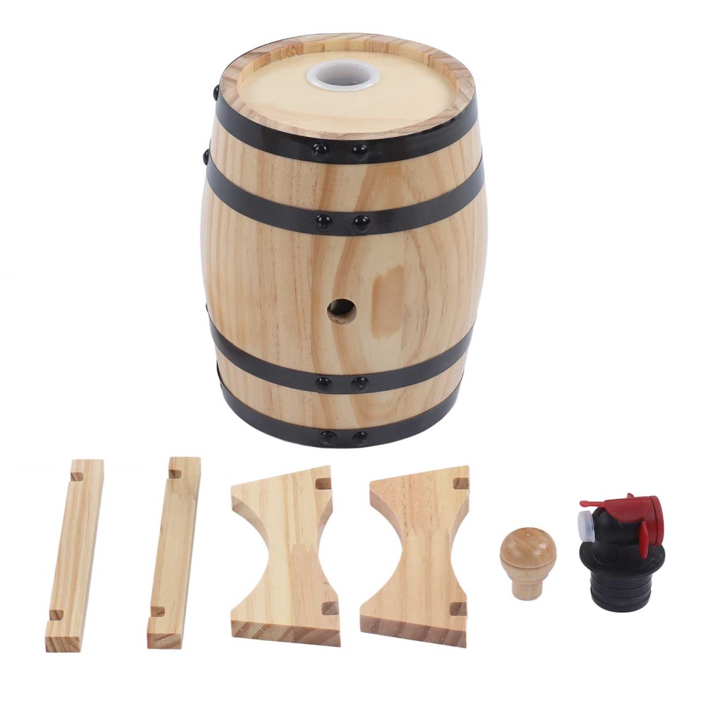 7 barils à vin vintage en pin  - Wine Whiskey Beer avis et prix