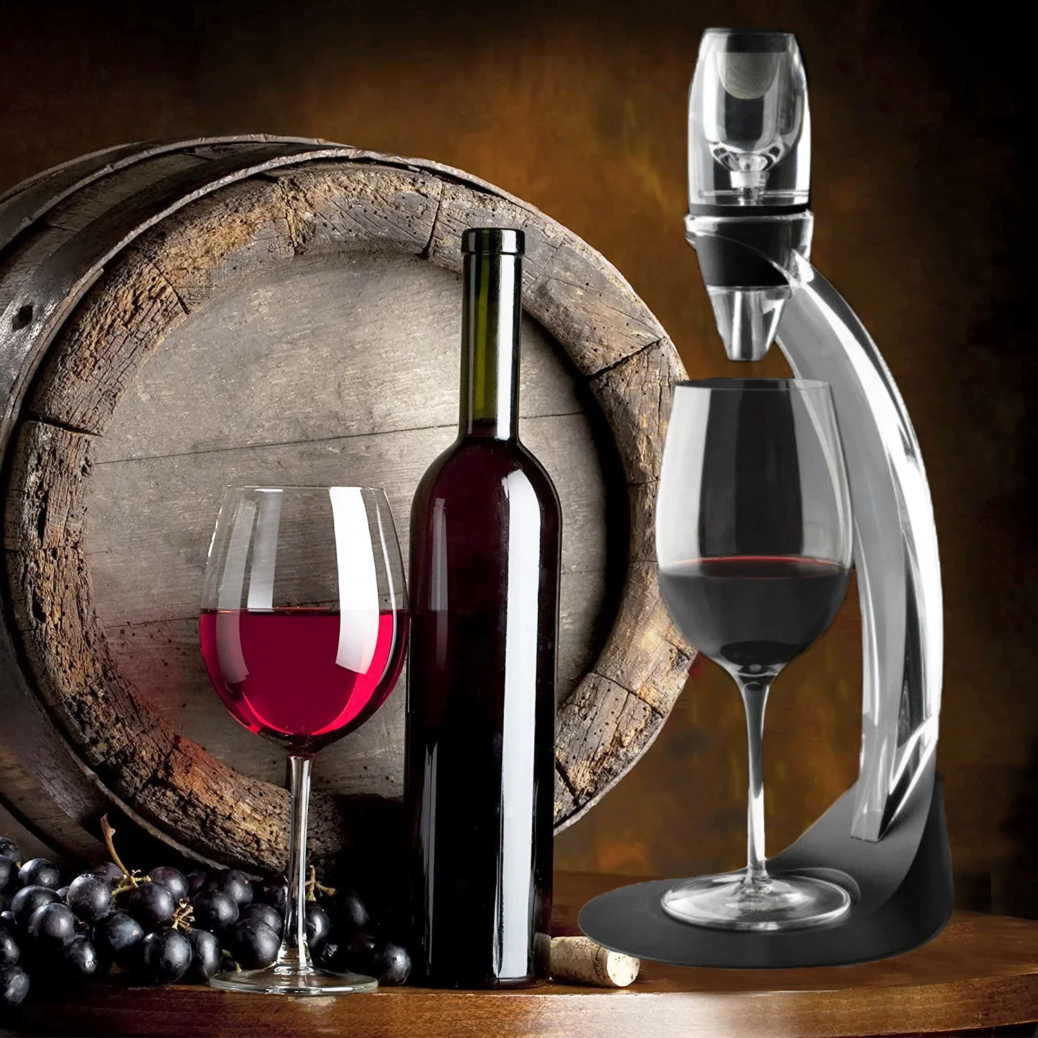 Verseur de carafe à vin rouge  - Decanter Aerator Set avis et prix