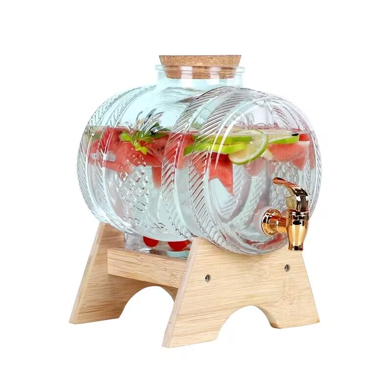 Baril de whisky en verre 1L, b - Wine Whiskey Beer avis et prix