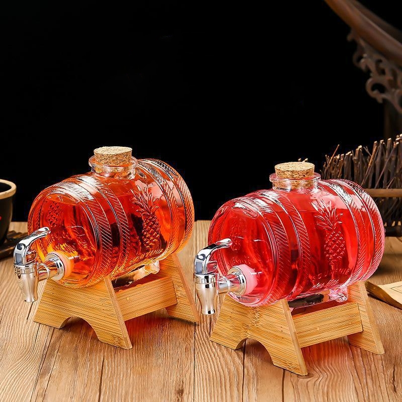 Baril de whisky en verre 1L, b - Wine Whiskey Beer avis et prix