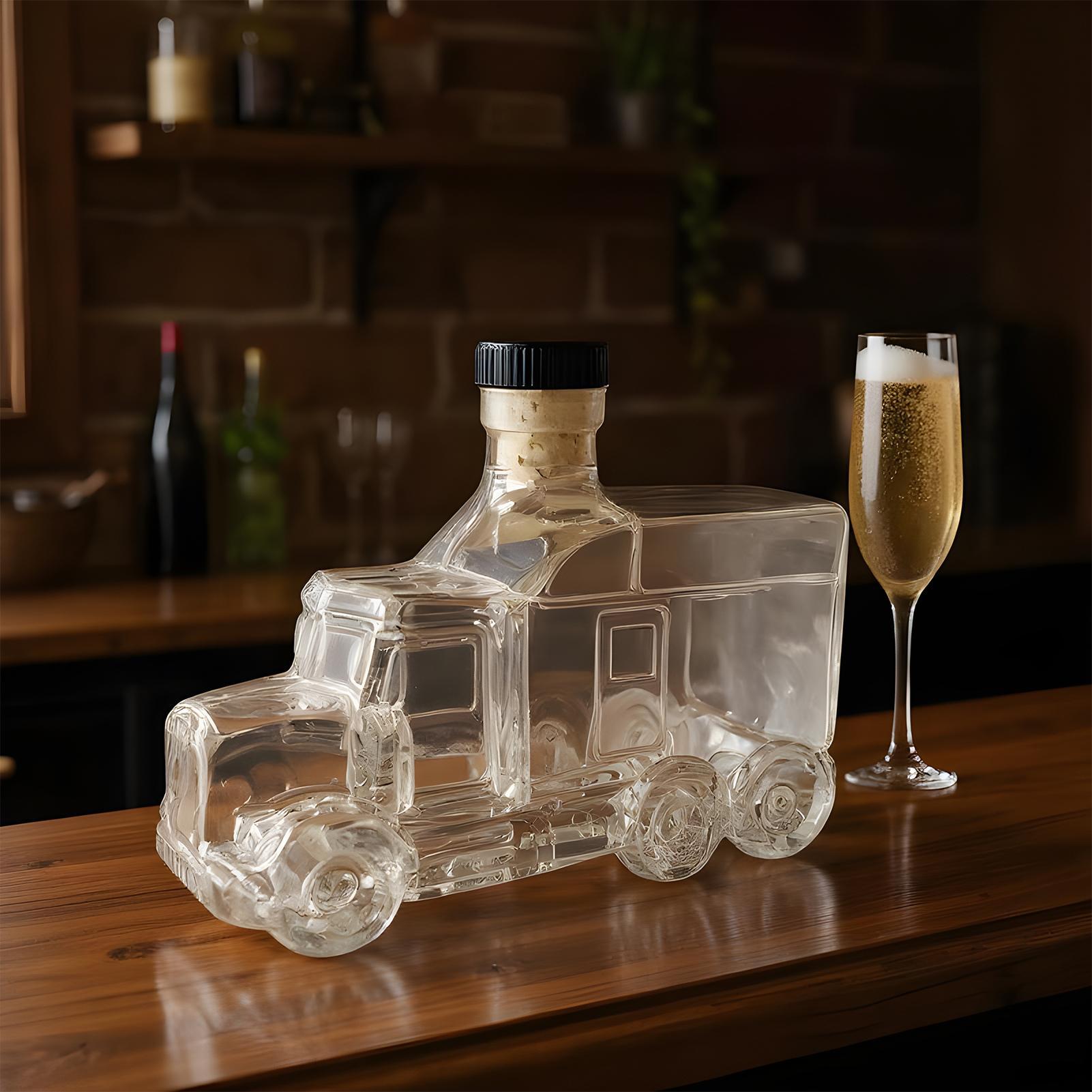 Carafe de bouteille décorative - Wine To Beer To Liquor avis et prix
